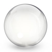 Bola de cristal  14 cm