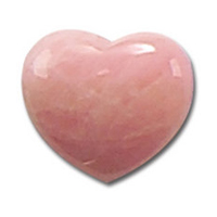 Cuarzo rosa corazón mineral 3 cm