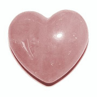 Cuarzo rosa corazón 4 cm
