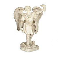 Estatua arcangel Uriel 22 cm