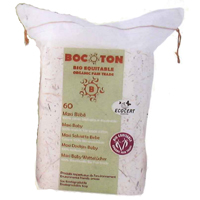 Almohadilla de algodón maxi bio 60 ud