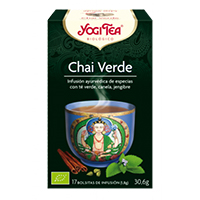 Yogi tea Chai verde bio 17 bolsitas de 6 gr