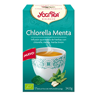 Yogi tea chlorella menta 17 bolsitas de 2 gr