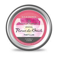Pastilla Flores de Bach Fuerza y Vigor 36 ud (rosa)
