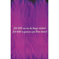 Postal Fuego Violeta (14x18)