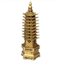 Pagoda metálica