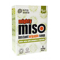 Sopa de Miso c/calabaza y verduras 6x10g 130112