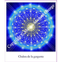 Tarjeta Chakra de la garganta (9x10)