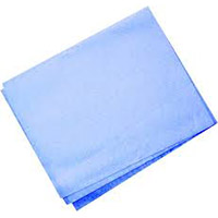 Caja Sabanilla doble azul celeste (80x210cm) 100 ud