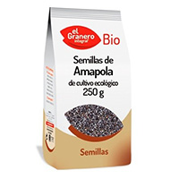 Semillas amapola bio 250 gr.