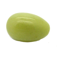 Jade huevo sin agujero pequeño 4 x 2,5 cm