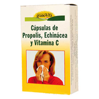 Cápsulas de propóleo, equinacea y vitamina c 75 capsulas 020706