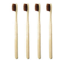Cepillo de dientes de fibra de bambú