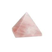 Pirámide Cuarzo Rosa 5 cm