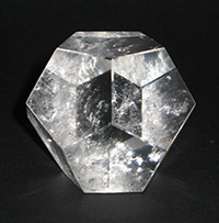 Pentadodecaedro cuarzo