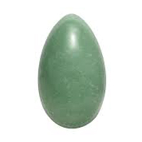 Huevo cuarzo verde