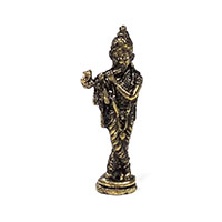 Figura Krishna bronce mini