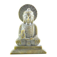 Buda en piedra tallado