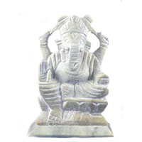 Ganesh en piedra tallado