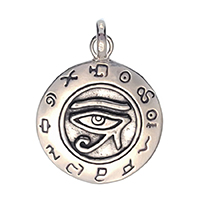 Colgante Ojo Horus plata y simbología
