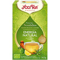 Yogi tea para los sentidos Energía natural 17 bolsitas
