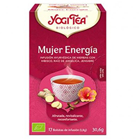 Yogi tea Mujer Energía bio 17 bolsitas