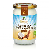 Aceite de coco con canela bio 190 ml