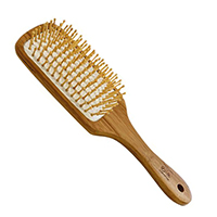 Cepillo cabello bambu grande