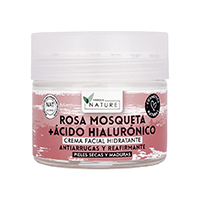 Crema facial Rosa Mosqueta y Ácido Hialurónico 50 ml
