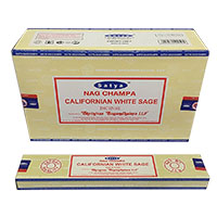 Incienso Californian white sage satya 15 gr.