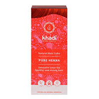 Henna con color Rojo Khadi 100 gr