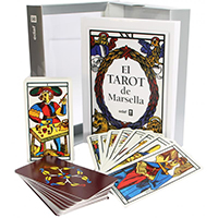 Caja el tarot de Marsella (Libro + cartas)